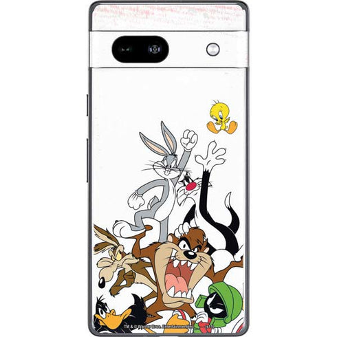 Looney Tunes All Together Google Pixel 7a Skin